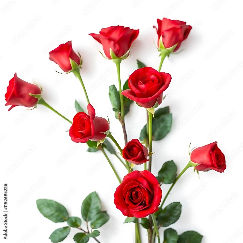 Fototapeta premium Rose flower Digital, Rose flower pirmeam designe ai gnarater.