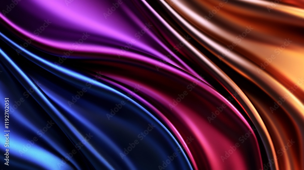 Abstract Colorful Silk Drapery: A Symphony of Hues and Textures Abstract Colorful Silk Drapery: A Symphony of Hues and Textures
