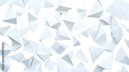 Abstract White Paper Cut Design, Modern Geometric Art Free Download Abstract White Paper Cut Design, Modern Geometric Art - GFXLoad