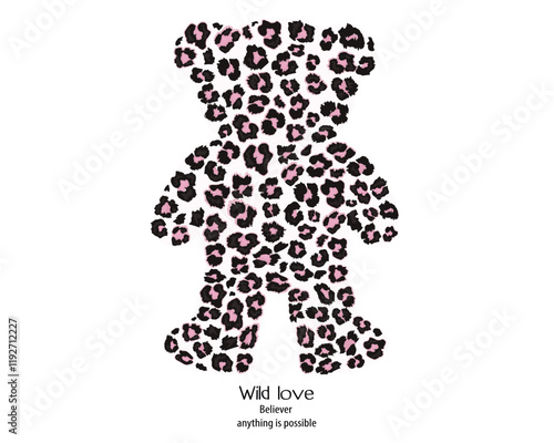 exotic colorful wild leopard design hand drawn,stationary,fashion pattern,seamless,paper,fabric,t shirt,dress,wallpaper,decorative,mug,phone case funny cute pattern for everything 
