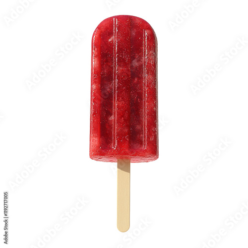 Red Popsicle - A Refreshing Summer Treat for All Ages