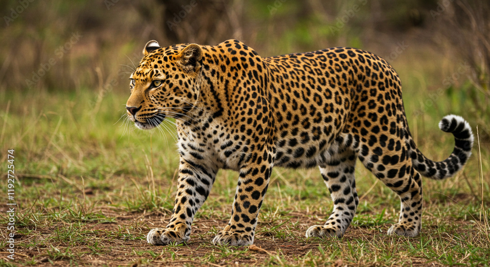 portrait of a leopard