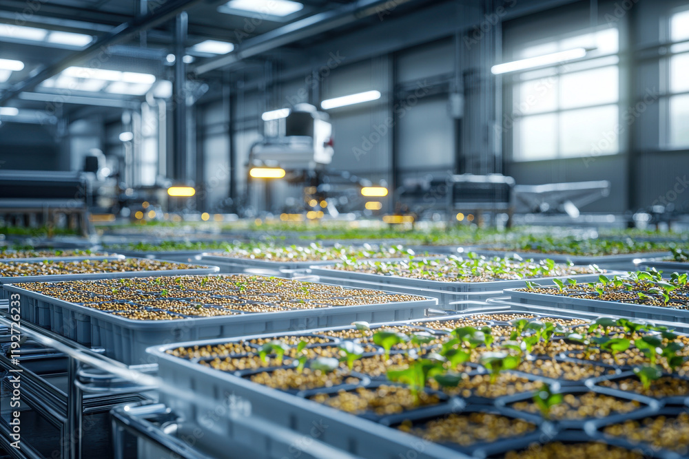High-Yield Seedling Nursery with Climate Control High-Yield Seedling Nursery with Climate Control