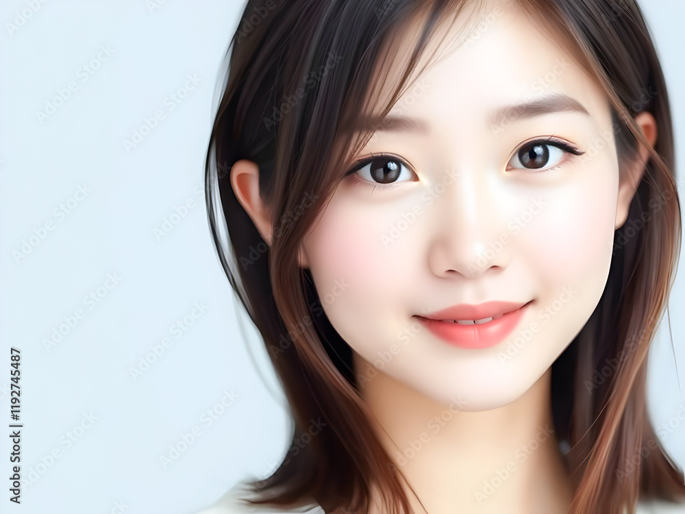 Beautiful Young Woman Portrait Beautiful Young Woman Portrait