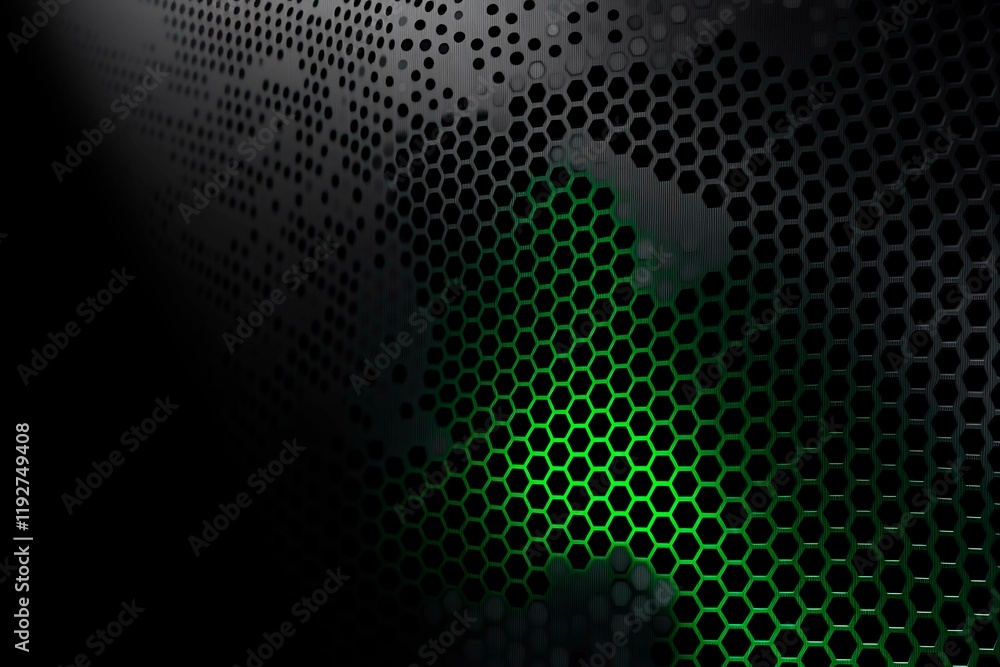 Abstract black background with green accents, futuristic design elements, and geometric patterns, perfect for technology and gaming themes.
Abstract black background with green accents, futuristic design elements, and geometric patterns, perfect for technology and gaming themes.