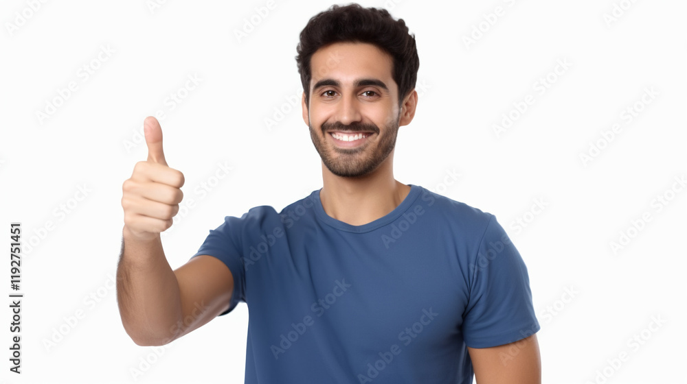man showing thumbs up man showing thumbs up