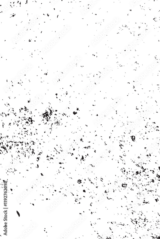 Vector grunge overlay texture. Black and white background. Abstract monochrome image includes a faded effect in dark tones Vector grunge overlay texture. Black and white background. Abstract monochrome image includes a faded effect in dark tones