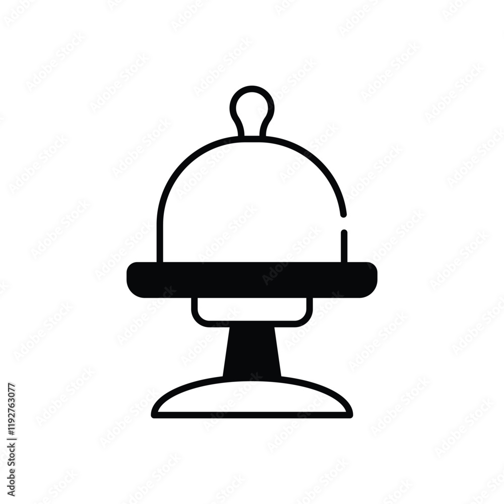 Fototapeta premium Cake Stand vector icon