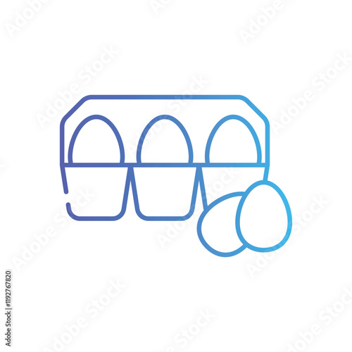 Egg Holder vector icon