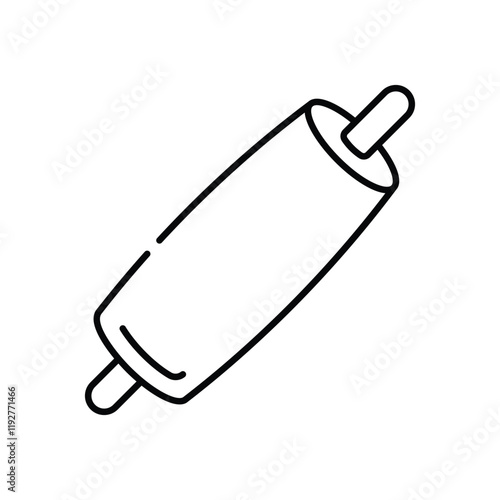 Dough Roller vector icon