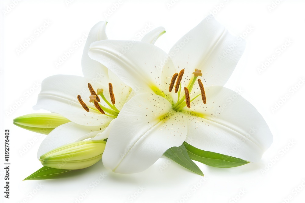 Fototapeta premium flower isolated on background