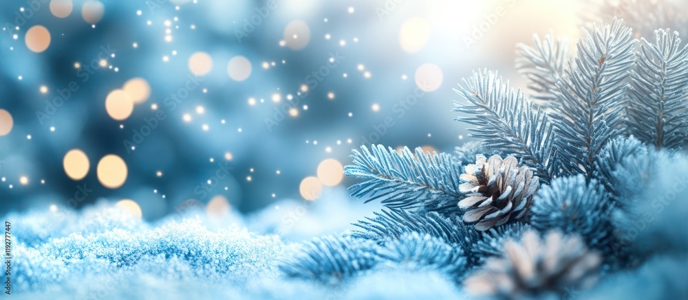 Frosty Pine Winter Wonderland Frosty Pine Winter Wonderland