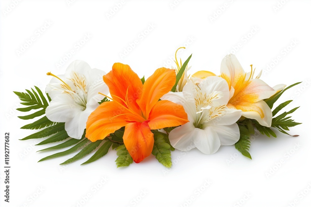 Fototapeta premium flower isolated on background