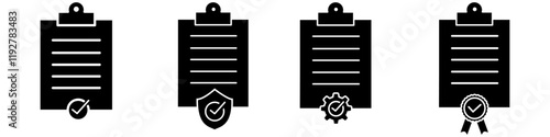 Checkmark icon vector. confirm terms illustration sign. approve symbol. ok logo. approve mark.