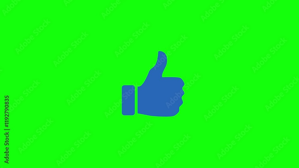 like icon in flat design animation on transparent background. 4k video animation. like icon in flat design animation on transparent background. 4k video animation.