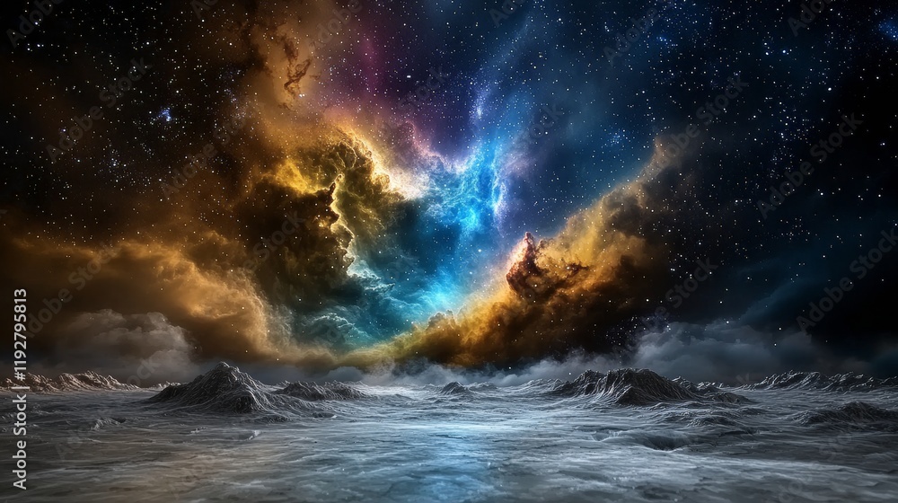 Fototapeta premium Nebula Wonders in the Universe