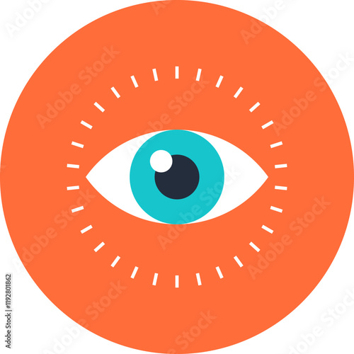 visual effects flat vector web icon