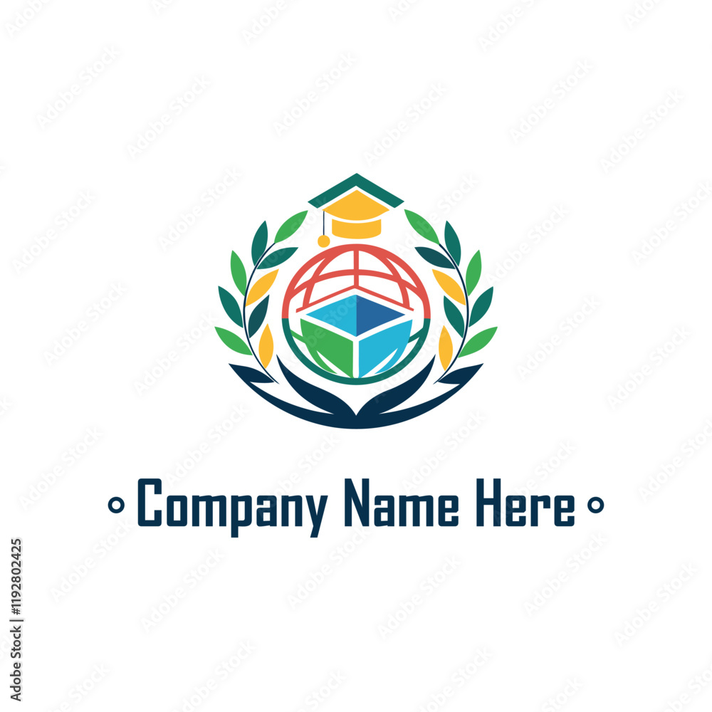 Obraz premium Education Logo design