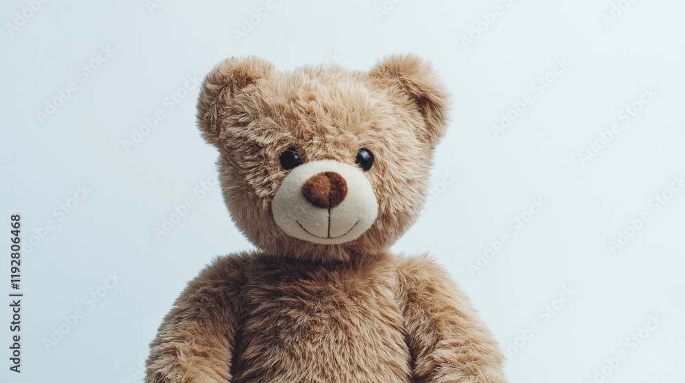Fototapeta premium teddy bear isolated on background