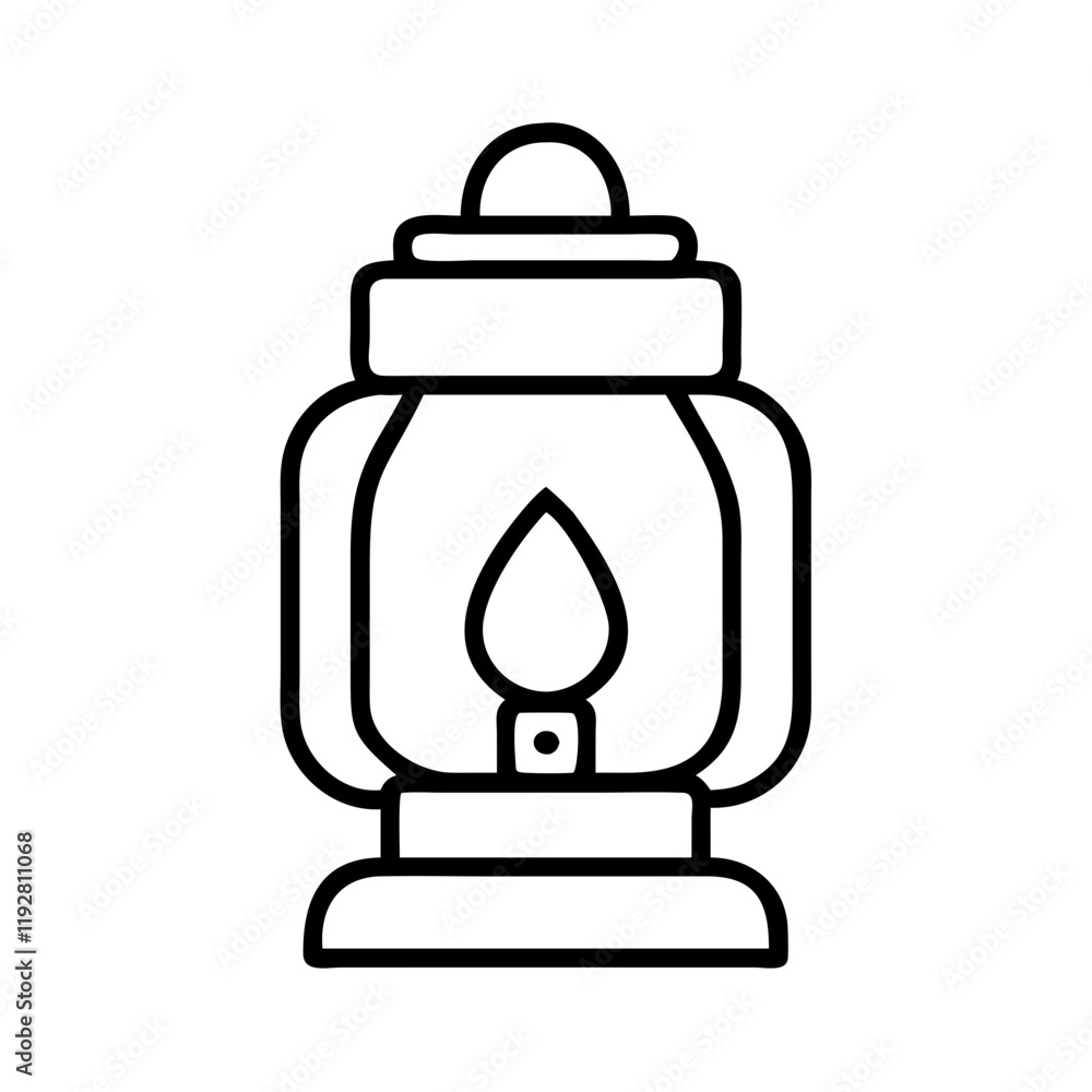camping lantern icon, camping lantern line art - simple line art of camping lantern, perfect for camping lantern logos and icons and themed design camping lantern icon, camping lantern line art - simple line art of camping lantern, perfect for camping lantern logos and icons and themed design