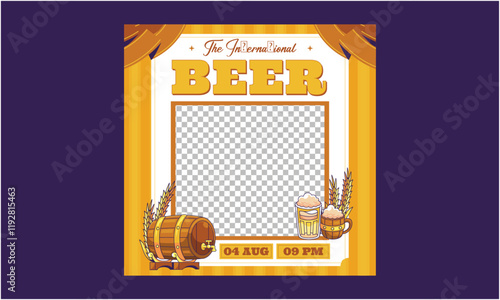 Beer Day Socials Media