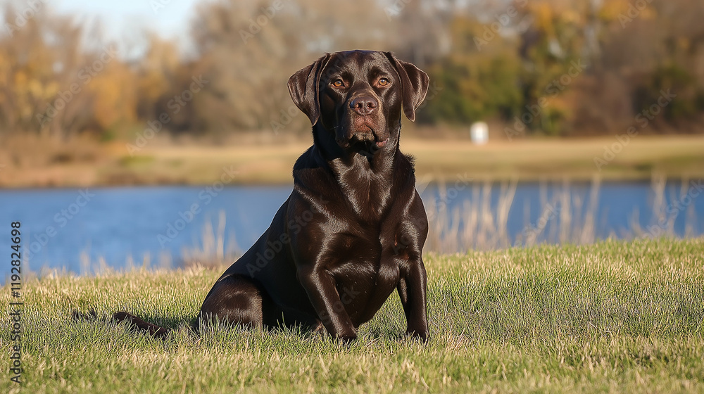 Labrador Retriever: A Portrait of Joy in Nature Labrador Retriever: A Portrait of Joy in Nature