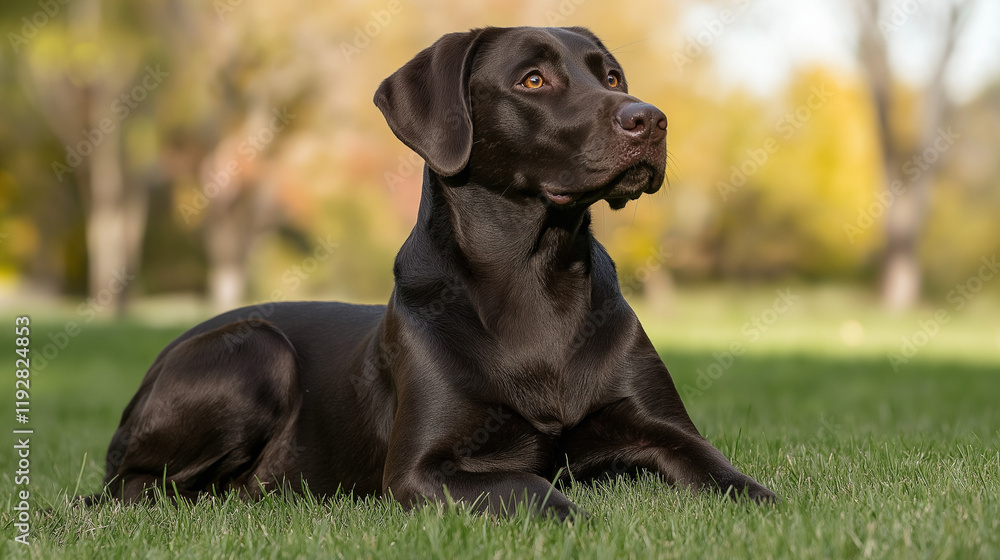Labrador Retriever: A Portrait of Joy in Nature Labrador Retriever: A Portrait of Joy in Nature