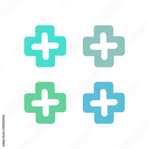 Pharmacy Sign Symbol Logo Vector