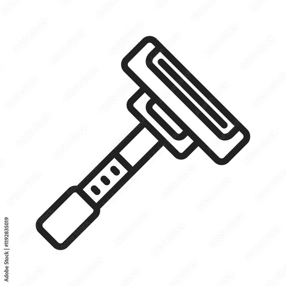Razor icon vector image. Suitable for mobile apps, web apps and print media. Razor icon vector image. Suitable for mobile apps, web apps and print media.