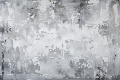 Water Texture Painting on Crisp White Background