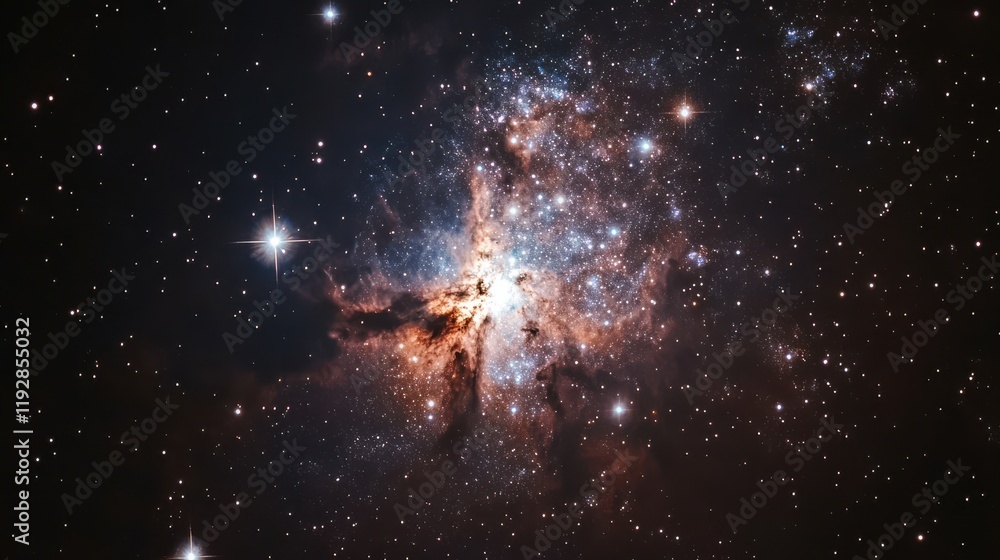 Cosmic Nebula: A Stellar Tapestry