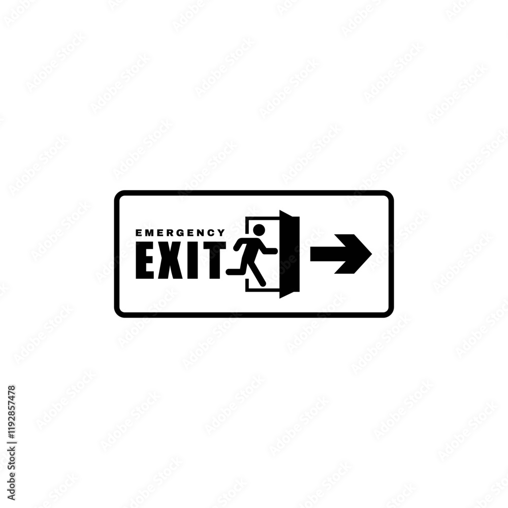 Exit Door symbol icon Exit Door symbol icon