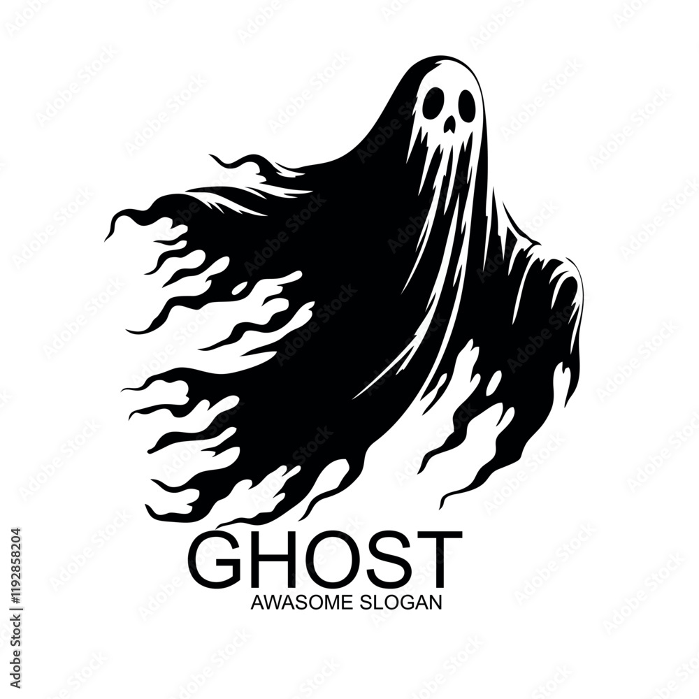 design logo illustration icon art vector ghost design logo illustration icon art vector ghost