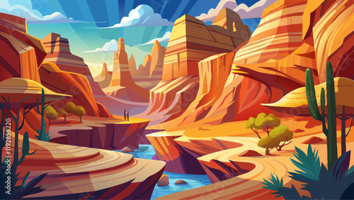 antelope canyon in arizona - background travel concept