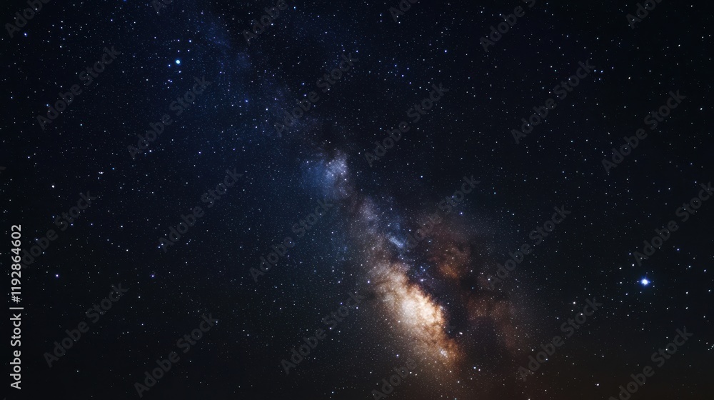 Fototapeta premium Milky Way Galaxy at Night