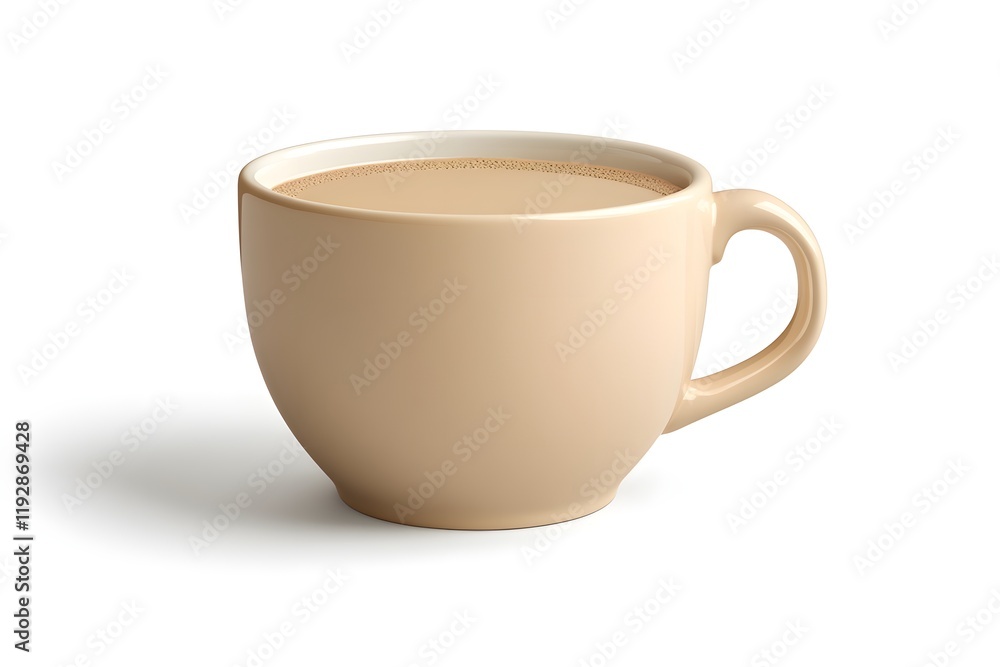 Creamy Coffee Mug: Enjoy a Warm Drink Creamy Coffee Mug: Enjoy a Warm Drink