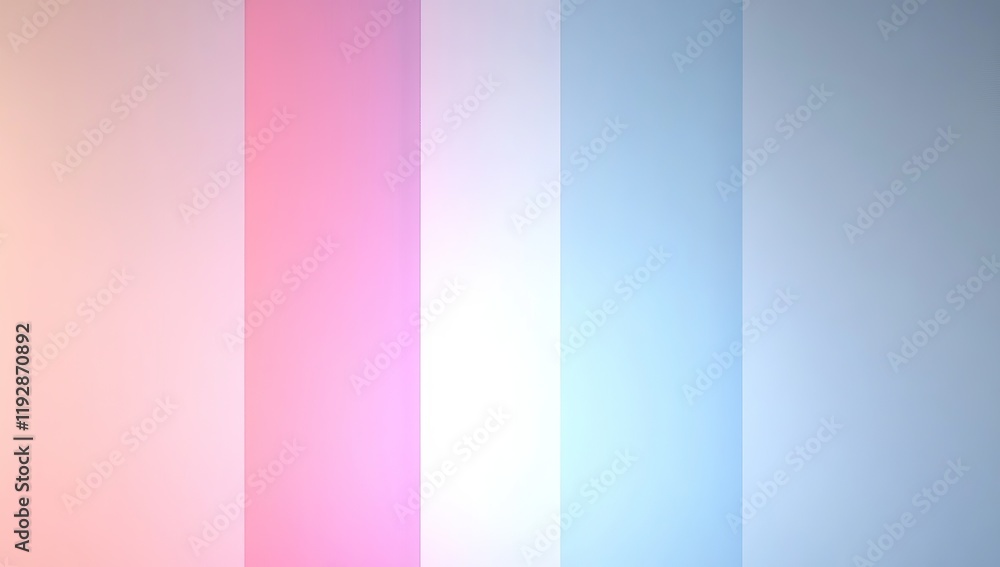 3D render, colorful pastel background with two long vertical stripes on the right and left side of the frame 3D render, colorful pastel background with two long vertical stripes on the right and left side of the frame