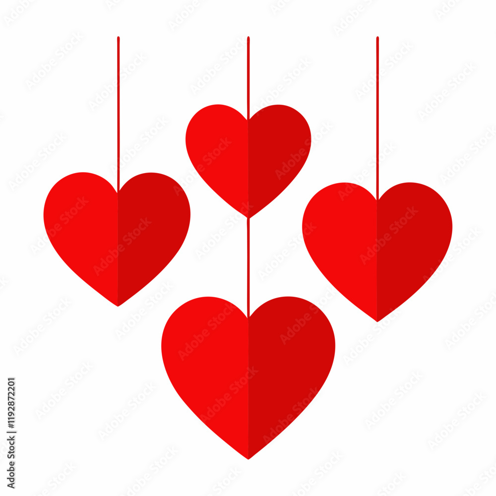 Happy Valentine's Day Vector Illustration Happy Valentine's Day Vector Illustration