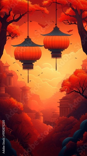 chinese new year red background, happy new year chinese