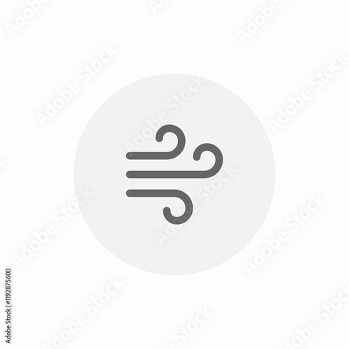 air wind icon sign vector