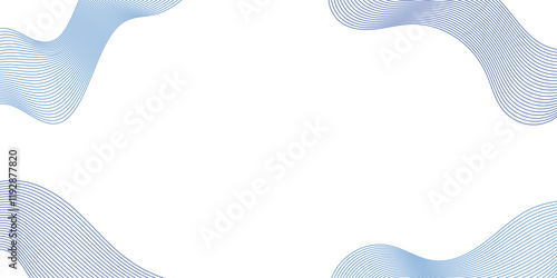 Wavy line gradient background. blended abstract line with gradient coloring.