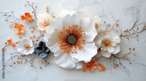 Vibrant Flower Composition