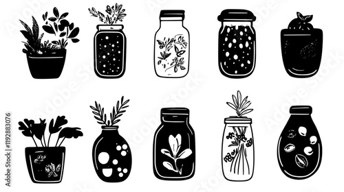 Collection of Thousand Island Dressing, food vector art