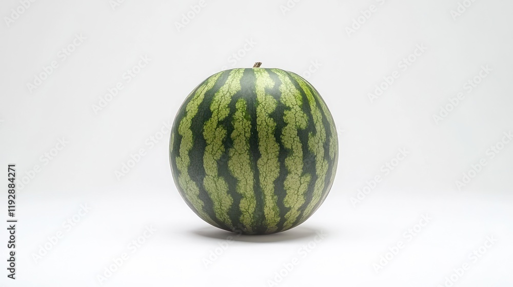 Fresh Watermelon Photo Isolated White Background Fresh Watermelon Photo Isolated White Background