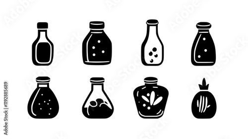 Cocktail Sauce tiled design, Cocktail Sauce repeating background illustration