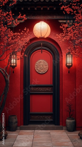 chinese new year red background, happy new year chinese