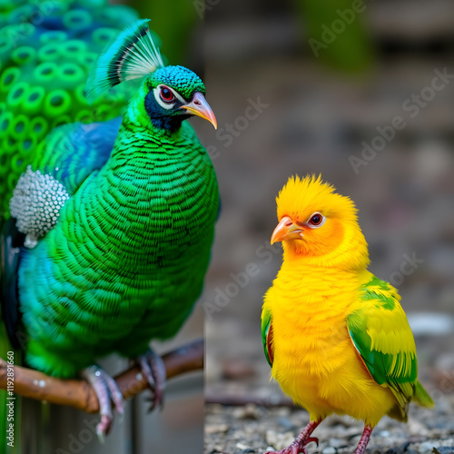 peacock on a branch