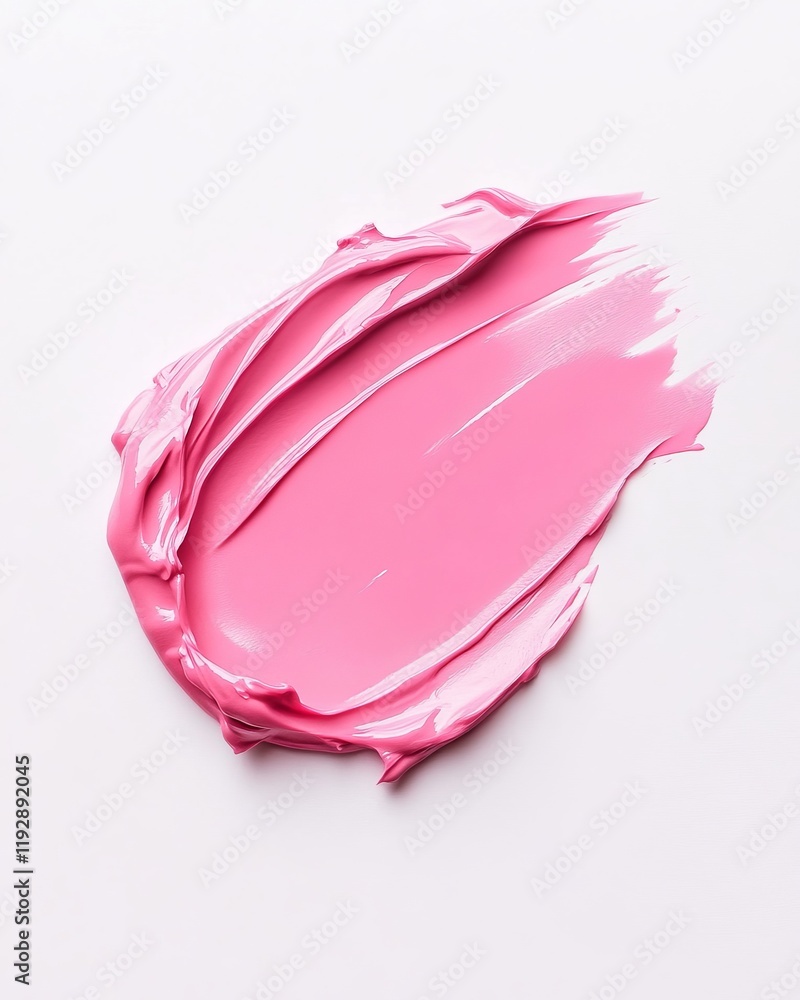 Stunning Pink Lipstick Swatch, A Vibrant Beauty Product Display Stunning Pink Lipstick Swatch, A Vibrant Beauty Product Display