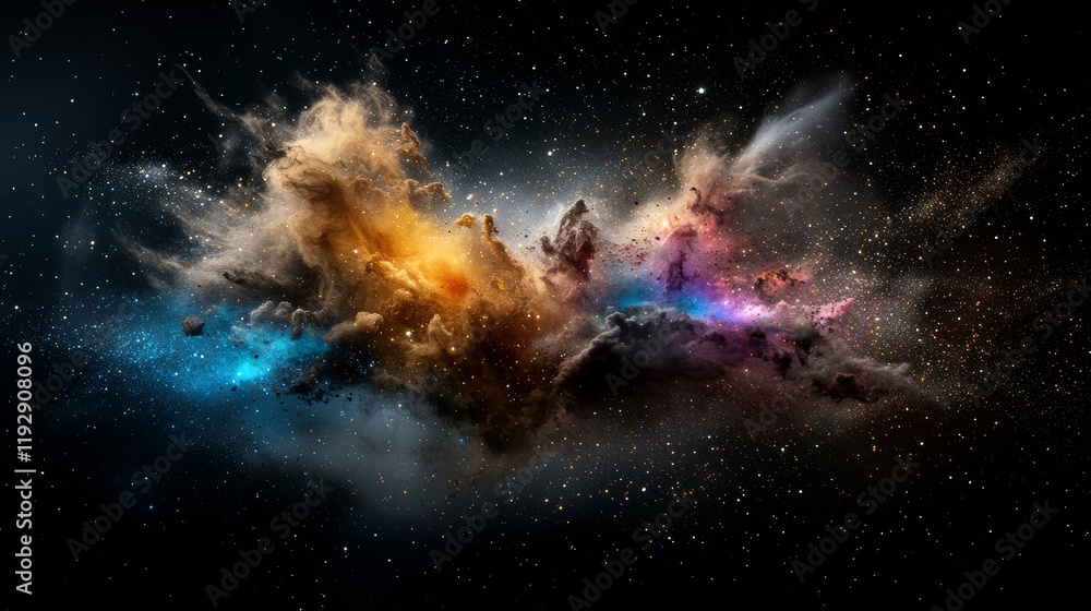 Fototapeta premium Exploring the Mysteries of Nebulae