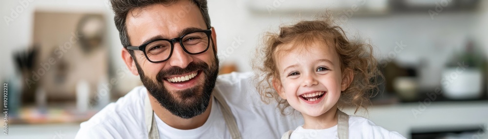 A heartwarming image showcasing a father's beaming smile as he receives a vibrant, colorful painting from his cherished daughter Their shared joy and unbreakable bond are beautifully captured in this A heartwarming image showcasing a father's beaming smile as he receives a vibrant, colorful painting from his cherished daughter Their shared joy and unbreakable bond are beautifully captured in this